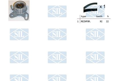 Комплект ремня ГРМ Saleri SIL TK1316 для HYUNDAI S COUPE