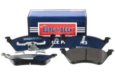 комплект спирачно феродо, дискови спирачки BORG & BECK BBP1889