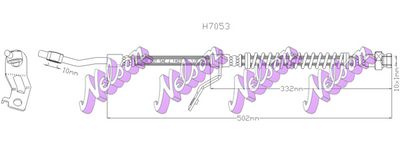 KAWE H7053 Тормозной шланг  для HYUNDAI ix20 (Хендай Иx20)