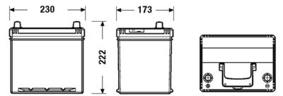 BATERIE DE PORNIRE EXIDE EB605 1