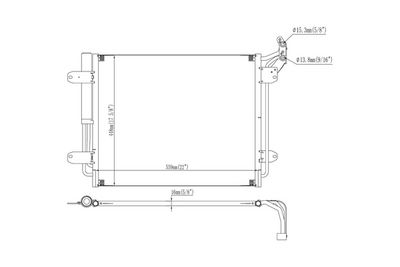 CONDENSATOR CLIMATIZARE WALKER WCD00312 6