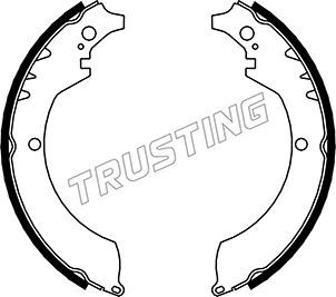 Комплект тормозных колодок TRUSTING 026.335 для DAIHATSU ROCKY