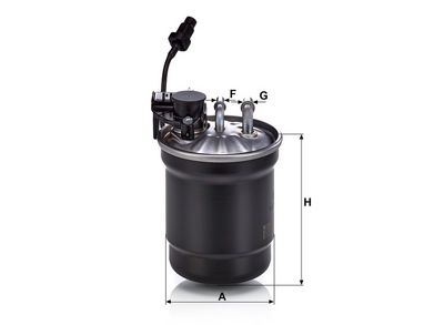 FILTRU COMBUSTIBIL MANN-FILTER WK11025 1