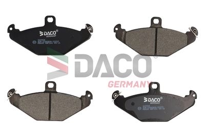 Комплект тормозных колодок, дисковый тормоз DACO Germany 323926 для LOTUS ESPRIT