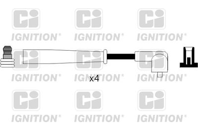 Комплект проводов зажигания QUINTON HAZELL XC924 для ROVER MINI