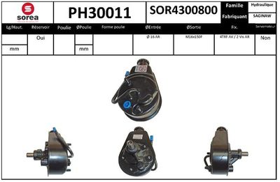 HYDRAULIKPUMPE LENKUNG SNRA PH30011