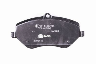Brake Pad Set, disc brake 8DB 355 015-621