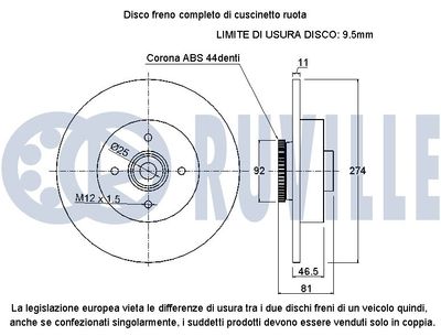 DISC FRANA RUVILLE 221044 1