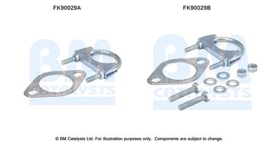 Монтажный комплект, катализатор BM CATALYSTS FK90029 для RENAULT SAFRANE