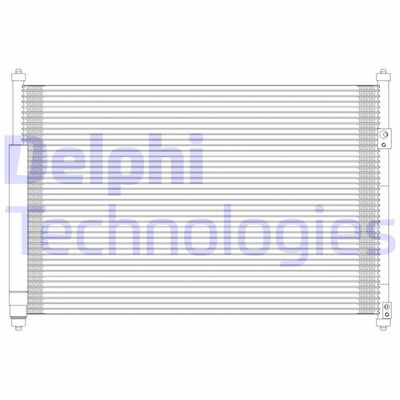 DELPHI TSP0225623 Радиатор кондиционера  для SUZUKI GRAND VITARA (Сузуки Гранд витара)