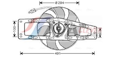 LüFTER MOTORKüHLUNG