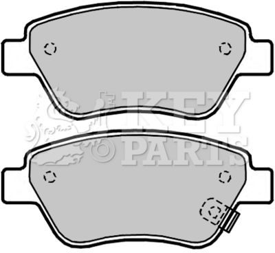 KEY PARTS KBP2042 Тормозные колодки и сигнализаторы для OPEL CORSA D (S07) 1.7 CDTI (L08, L68) KEY PARTS KBP2042 Тормозные колодки и сигнализаторы для OPEL CORSA D (S07) 1.7 CDTI (L08, L68)