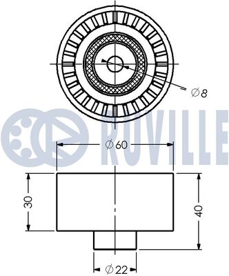 ROLA GHIDARE/CONDUCERE CUREA DISTRIBUTIE RUVILLE 541518 1