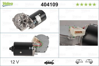 Vindrutetorkarmotor VALEO 404109