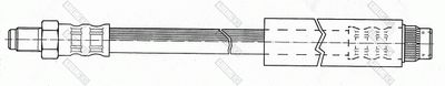 Тормозной шланг GIRLING 9002304 для RENAULT SAFRANE