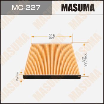 MASUMA MC-227 Фильтр салона  для TOYOTA CENTURY (Тойота Кентур)