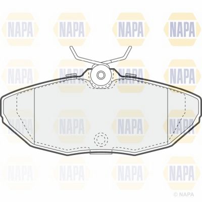 Brake Pad Set NAPA PBP7607