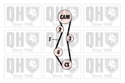 SET CUREA DE DISTRIBUTIE QUINTON HAZELL QBK258 1