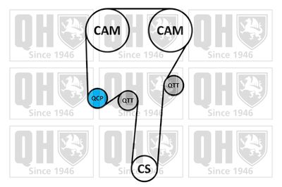 SET CUREA DE DISTRIBUTIE QUINTON HAZELL QBK923 1