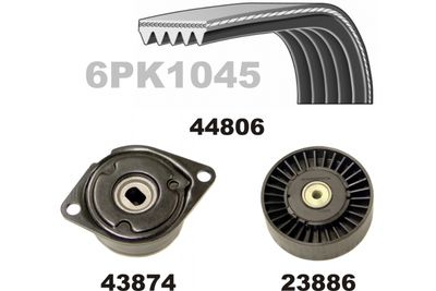 SET CUREA TRANSMISIE CU CANELURI