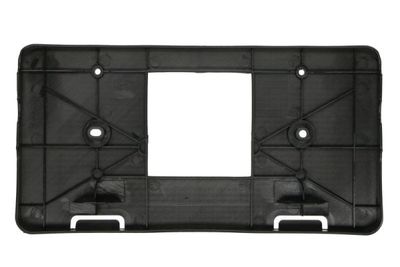Kentekenplaat bevestiging Voor (zwart) past: TOYOTA SIENNA 06.17-03.20