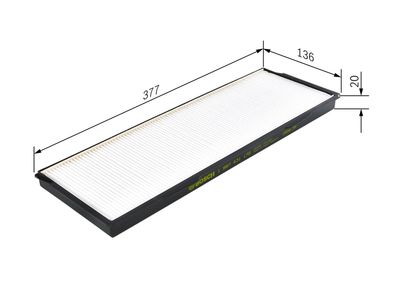 BOSCH Filter, Innenraumluft