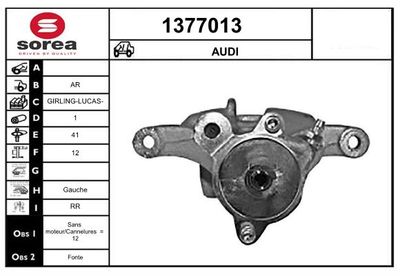 BREMSSATTEL SNRA 1377013