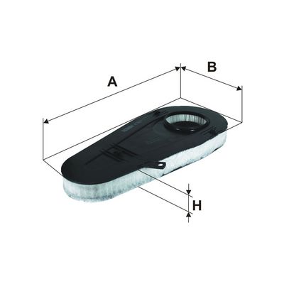 Luchtfilter (Patroon) past: BMW 5 (F10), 5 (F11), 5 GRAN TURISMO (F07), 7 (F01, F02, F03, F04) 2.0D/3.0D 02.08-02.17