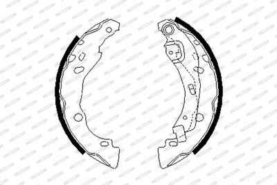 SET SABOTI FRANA FERODO FSB642 1