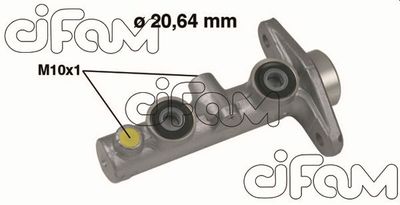 Главный тормозной цилиндр CIFAM 202-497 для HONDA CIVIC