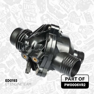 Vodné čerpadlo, chladenie motora ET ENGINETEAM PW0006VR2