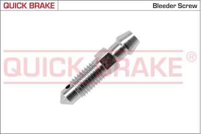 Болт воздушного клапана / вентиль, тормозной суппорт QUICK BRAKE 0086