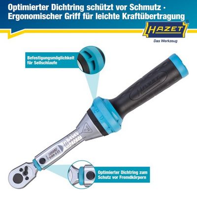HAZET Momentový kľúč 5108-3CT
