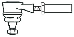 Наконечник поперечной рулевой тяги FRAP F1879 для ZASTAVA 101