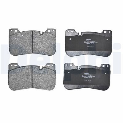 Remblokken set Voor , past: BMW 3 (G20, G80, G28), 3 (G21, G81), 4 (G22, G82), 4 (G23, G83), 5 (G30, F90), 5 (G60, G90, G68), 5 (G61, G99), 8 (G14, F91), 8 (G15, F92) 3.0/4.4/4.4H 09.17-