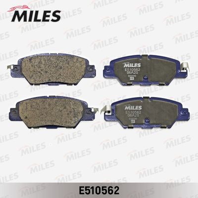 Комплект тормозных колодок, дисковый тормоз MILES E510562 для MAZDA CX-5