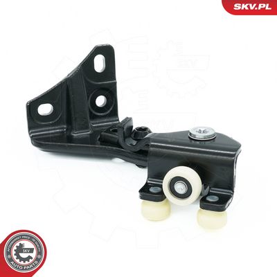 Ritinėlio kreiptuvas, atstumiamos durys