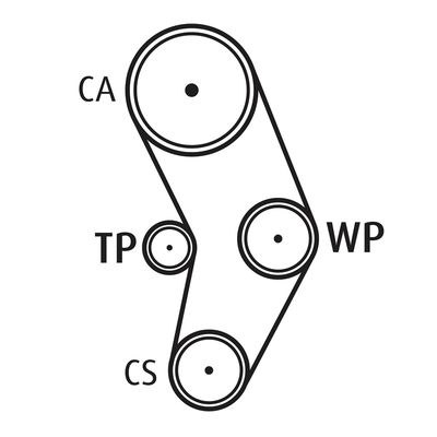 SET POMPA APA + CUREA DINTATA VALEO 614545 1