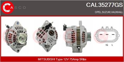 GENERATOR / ALTERNATOR CASCO CAL35277GS