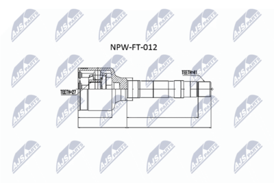 SET ARTICULATIE PLANETARA NTY NPWFT012