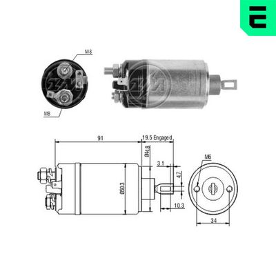 SOLENOID ELECTROMOTOR