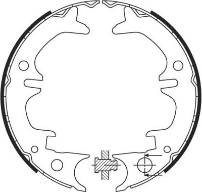 SET SABOTI FRANA FRANA DE MANA TRW GS8430 1