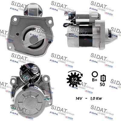 стартер SIDAT S12VA0962A2