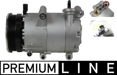 компресор, климатизация MAHLE ACP 554 000P