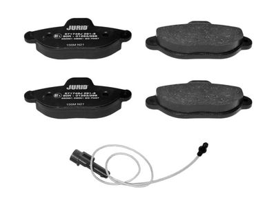 BREMSBELAGSATZ SCHEIBENBREMSE