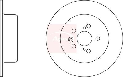 APEC Brake Disc DSK2305