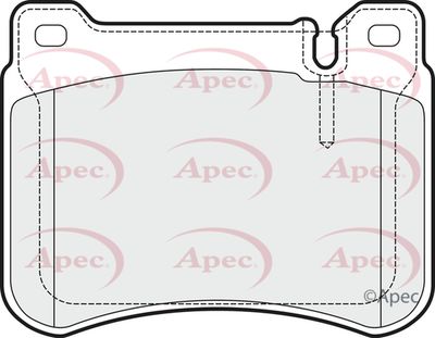 Brake Pad Set APEC PAD1473