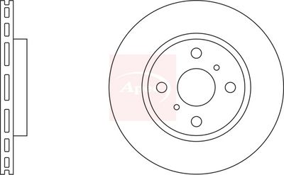 APEC Brake Disc DSK2048