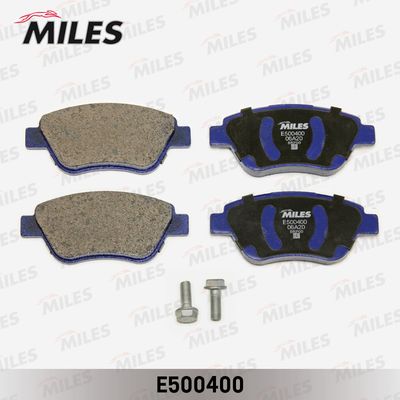 Комплект тормозных колодок, дисковый тормоз MILES E500400 для FIAT IDEA
