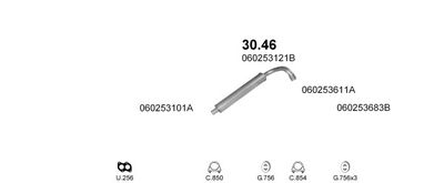 SISTEM DE ESAPAMENT POLMO POLMO10762